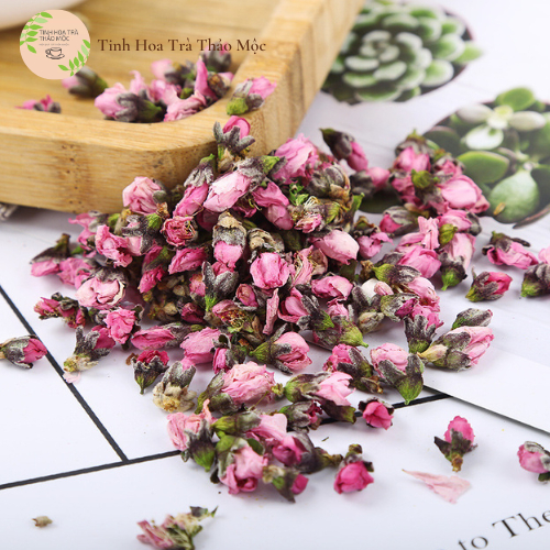 Hoa anh đào sấy khô 100 gram Tinh Hoa Trà Thảo Mộc Món Qùa Từ Thiên Nhiên