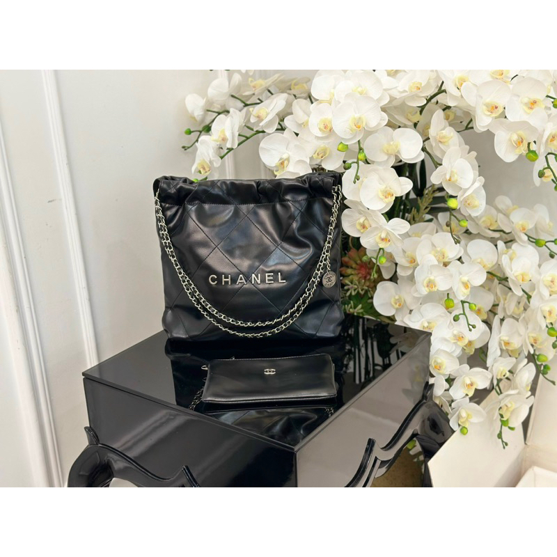 Túi CHA NE L Hobo kèm ví fullbox