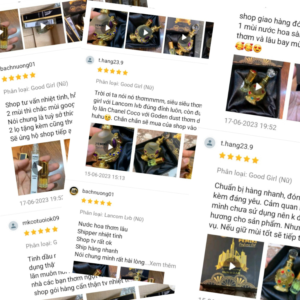 Tinh dầu nước hoa dubai PEMIKI nước hoa nam nữ dạng lăn 12ml thơm lâu 24h