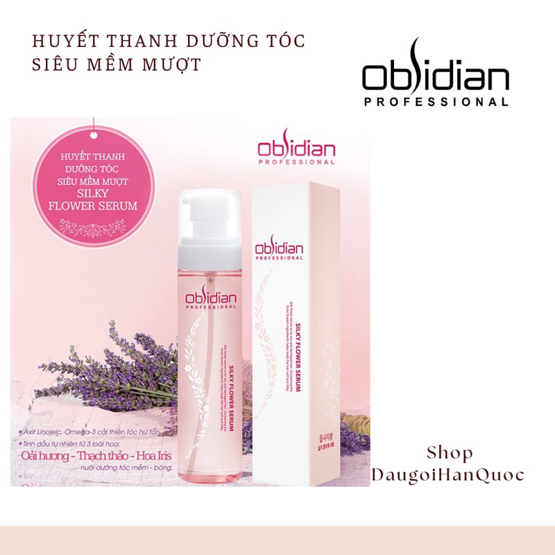 Huyết thanh dưỡng tóc siêu mềm mượt (Silky Flower Serum)
