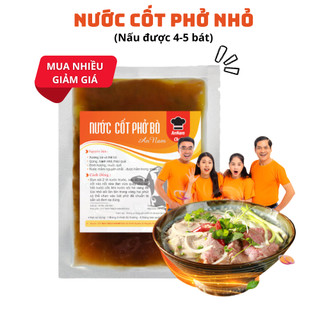 Nước cốt phở bò truyền thống AnnamFood, nấu phở ăn sáng tiện lợi tại nhà - gói nhỏ nấu được 4-5 bát