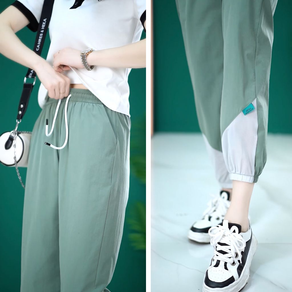 Quần Jogger Nữ dáng thể thao LAMODE thời thượng thoải mái vận động QDF034