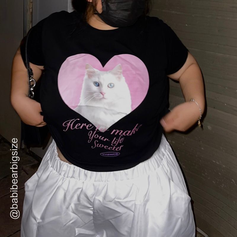 ÁO BABYTEE CAT THENCE BIGSIZE 60-90KG