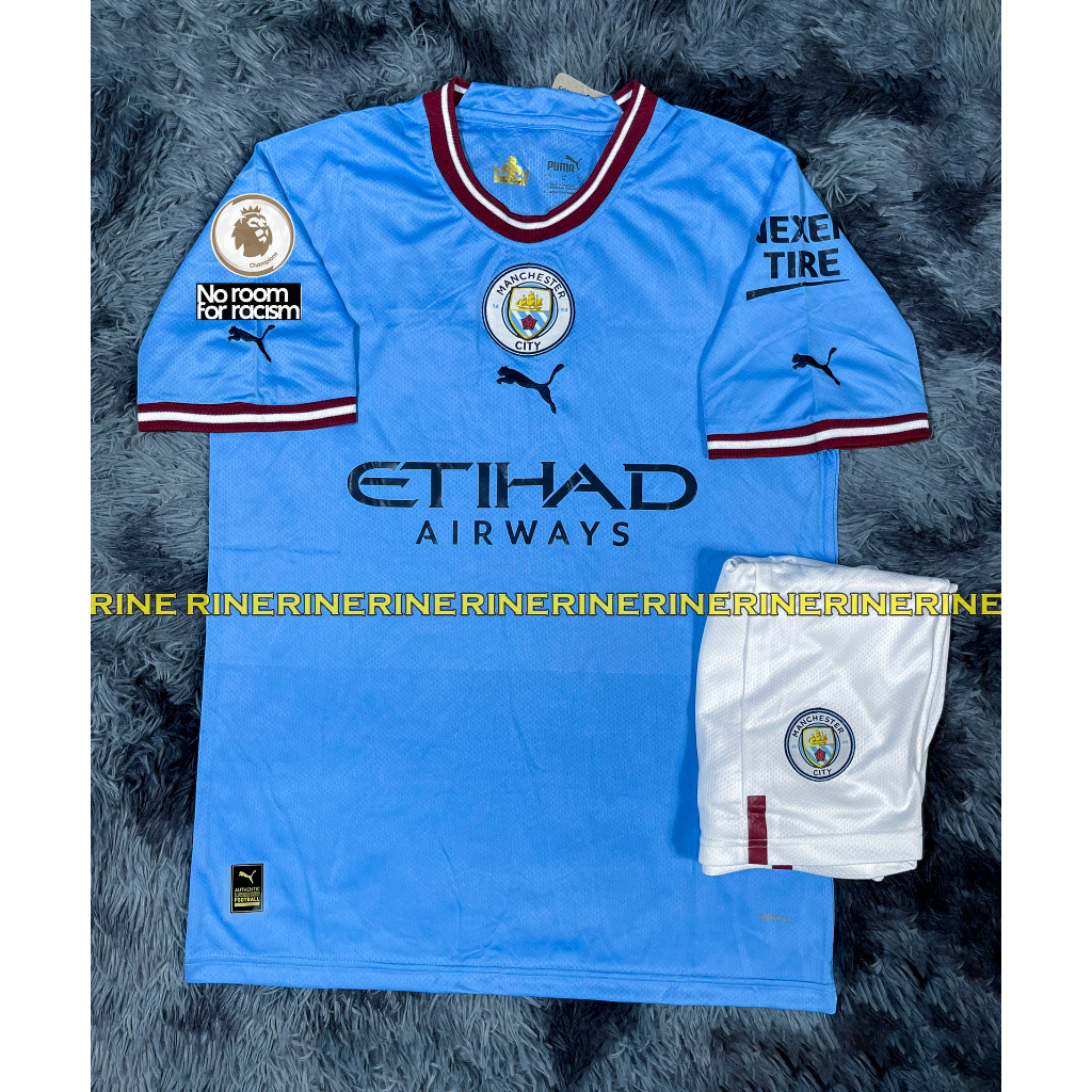Bộ áo bóng đá MC - Manchester City  Super hàng Thailand 2022-2023