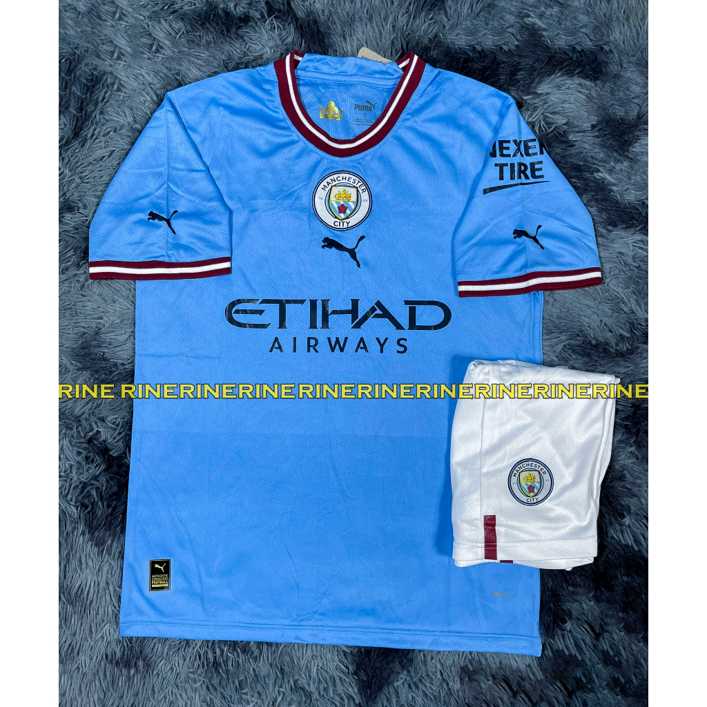 Bộ áo bóng đá MC - Manchester City  Super hàng Thailand 2022-2023