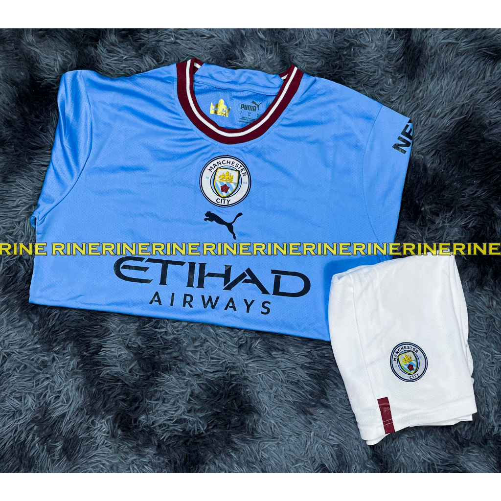 Bộ áo bóng đá MC - Manchester City  Super hàng Thailand 2022-2023