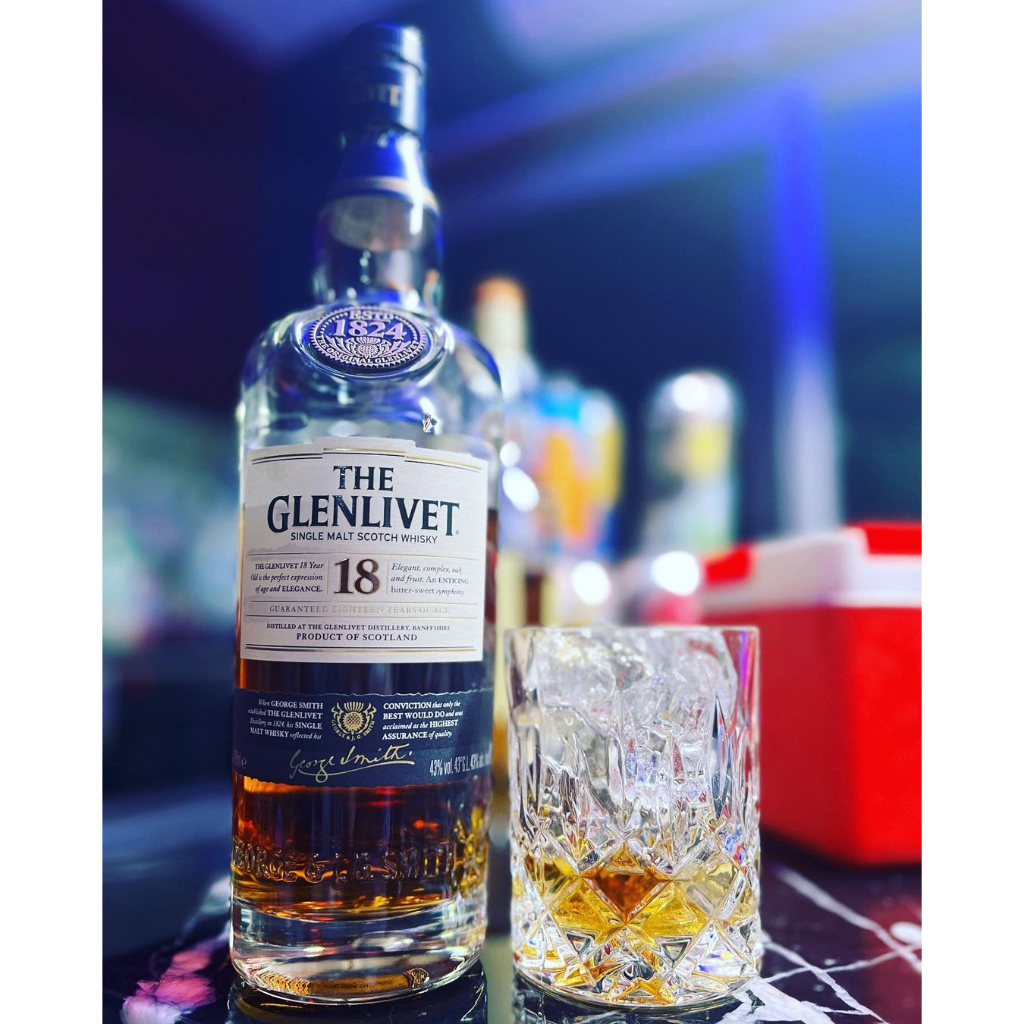 THE GLENLIVET ESTD 18