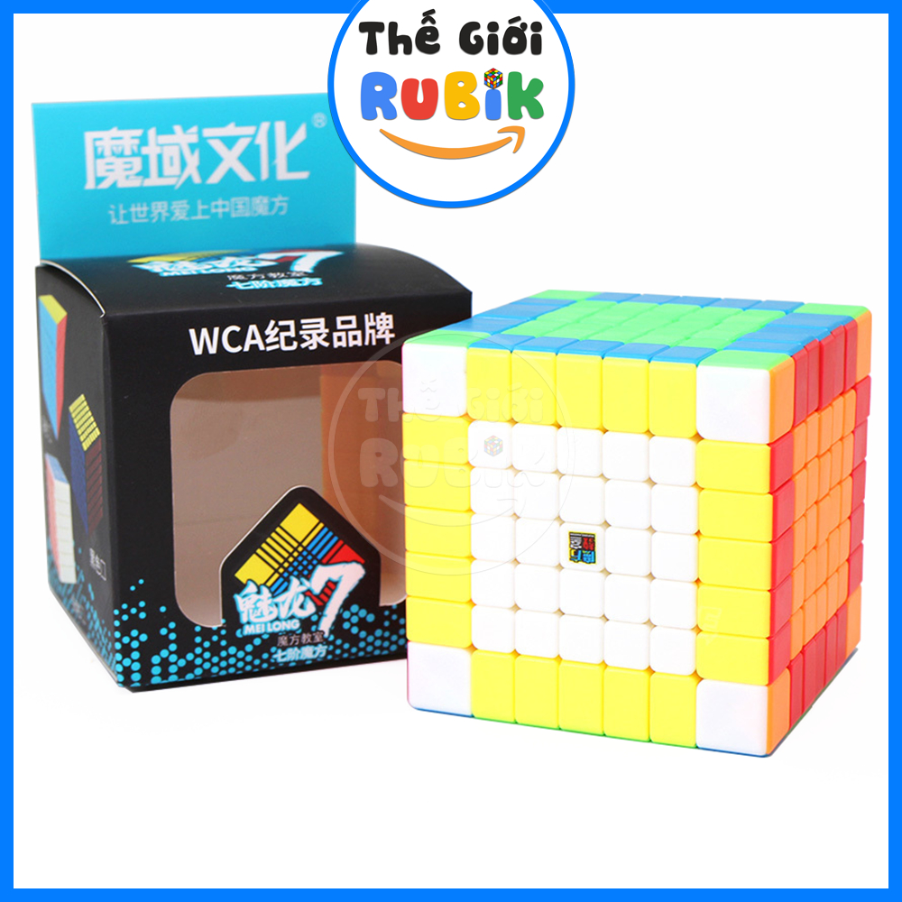 Rubik MoYu MeiLong 7x7 Stickerless/ Sticker Chính Hãng | The Gioi Rubik