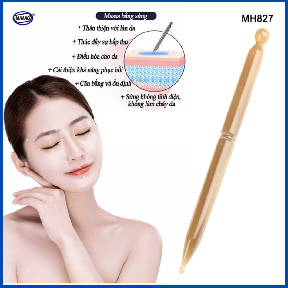 CÂY GẠCH BẠCH HUYẾT DIỆN CHẨN MÁT XA, DAY ẤN HUYỆT LÀM ĐẸP DA MH827