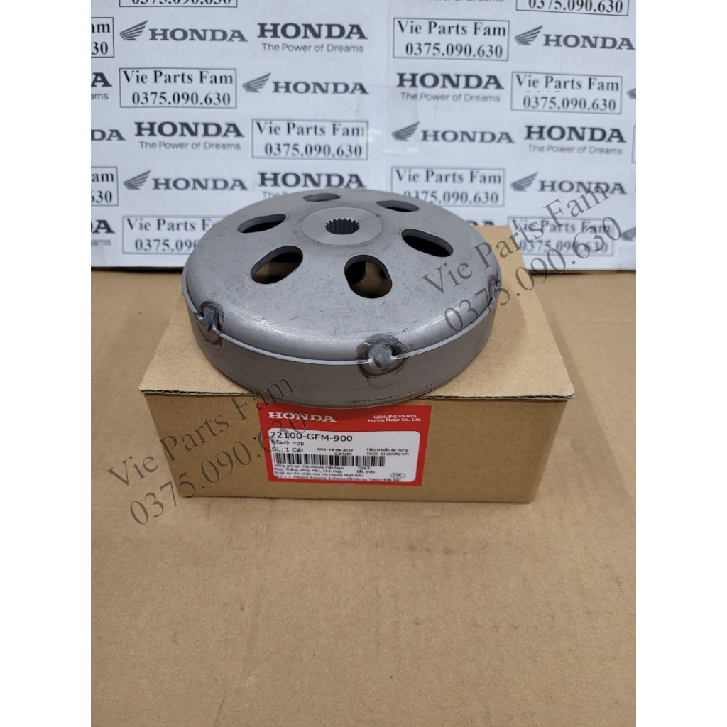 Chuông nồi AB, Lead, SH Mode, Click 110, SH 2012-2019, hàng chính hãng Honda mới 100%