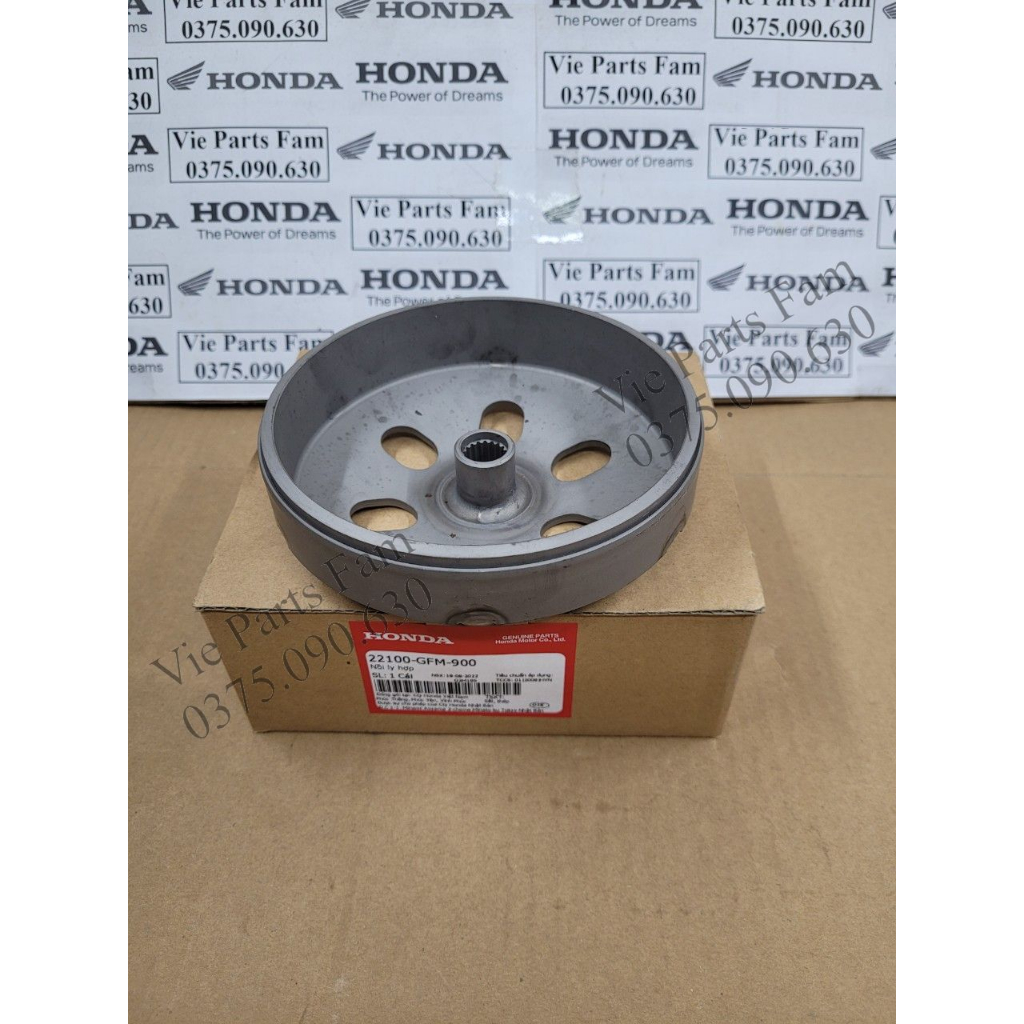 Chuông nồi AB, Lead, SH Mode, Click 110, SH 2012-2019, hàng chính hãng Honda mới 100%