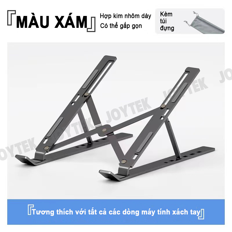 Giá Đỡ Laptop, Macbook, ipad Bằng Nhôm Có Thể Điều Chỉnh Được Độ Cao, Đế Tản Nhiệt Kê Laptop,Giá Đỡ Máy Tính