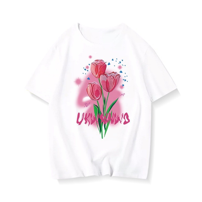 Áo 3 hoa tulip chất cotton su hot trend