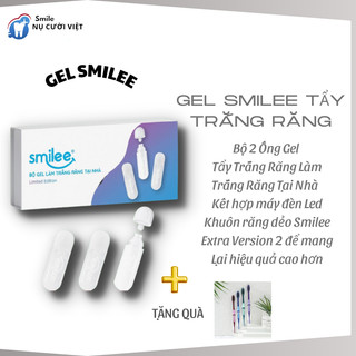 [CÒN HÀNG]Gel Smilee,Gel Extra,2 Ống Gel Tẩy Trắng Răng,Làm Trắng Răng Cả Hai Đều Dùng Chung