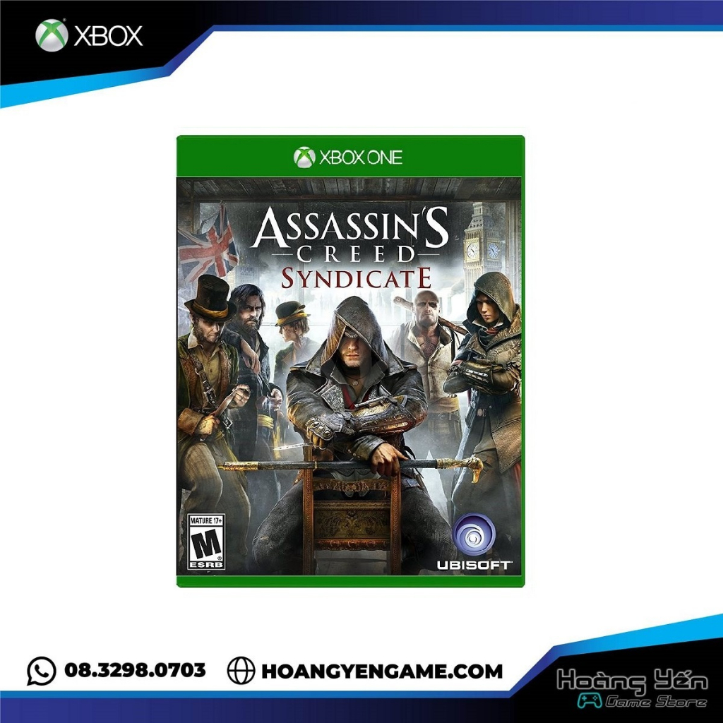 [Mã 99ELHA giảm 7% đơn 300K] Đĩa Game Xbox Assassin's Creed Syndicate