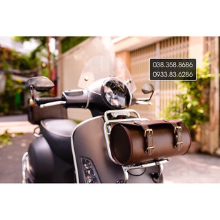 Túi tròn trống xe Vespa