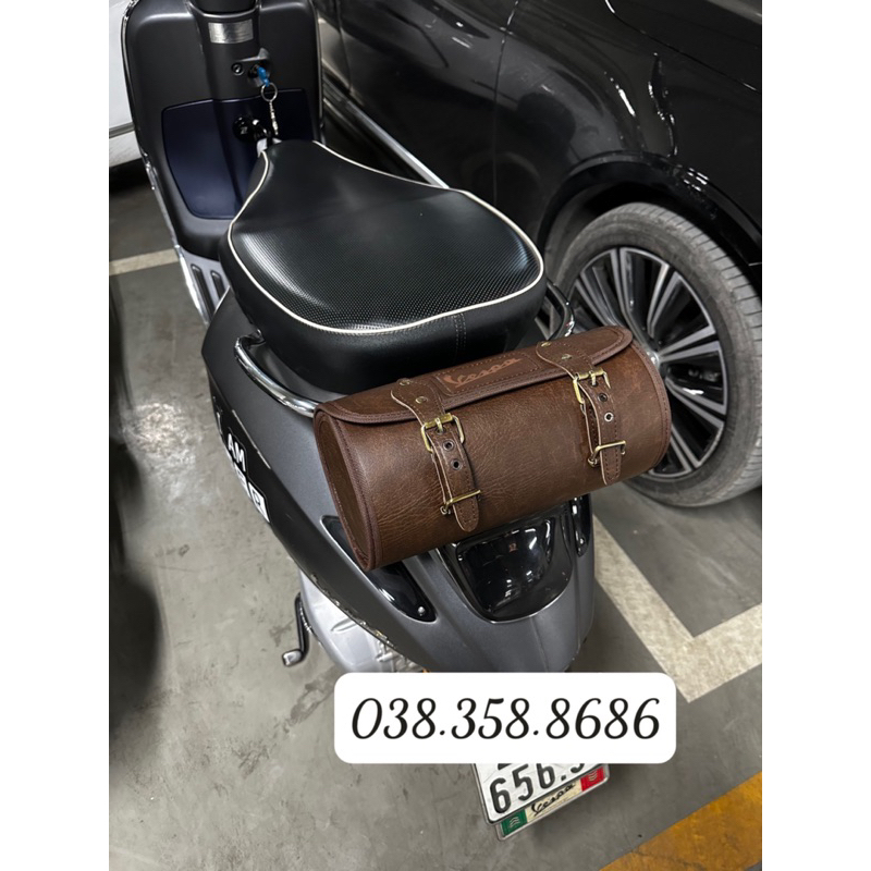 Túi tròn trống xe Vespa