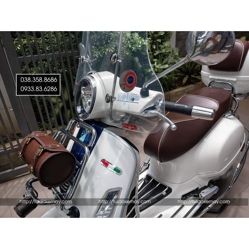 Túi tròn trống xe Vespa