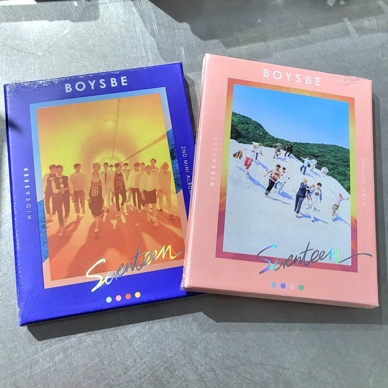 ALBUM SEVENTEEN - BOYS BE có sẵn chọn màu