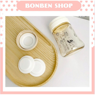Nắp chặn bình sữa Silicon thành bình trữ lắp vừa bình cổ rộng Moy Pig Lans Gross Mother K