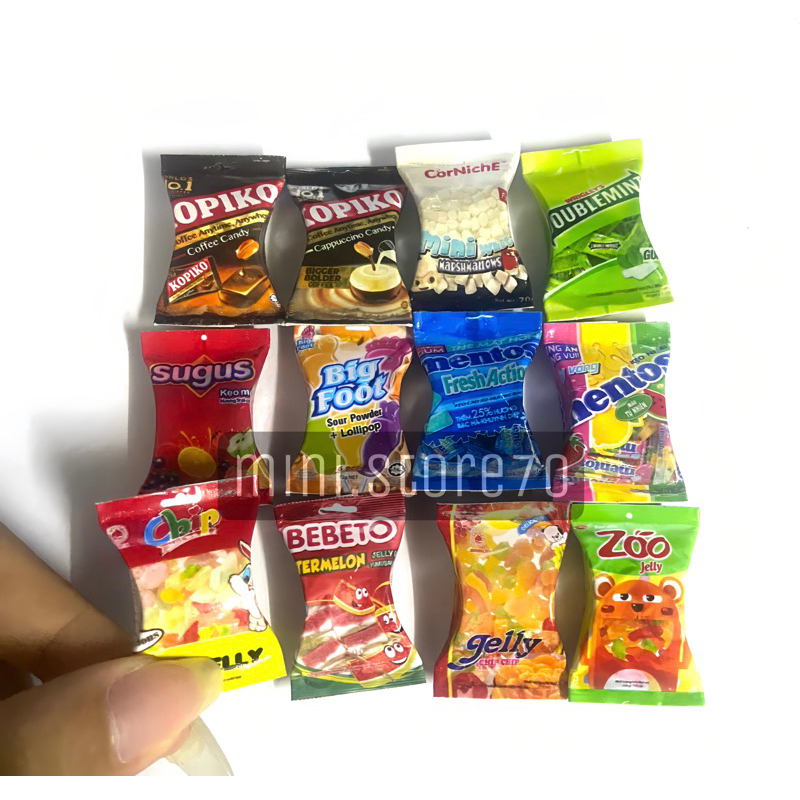 mô hình đồ chơi gói kẹo (loại 6)