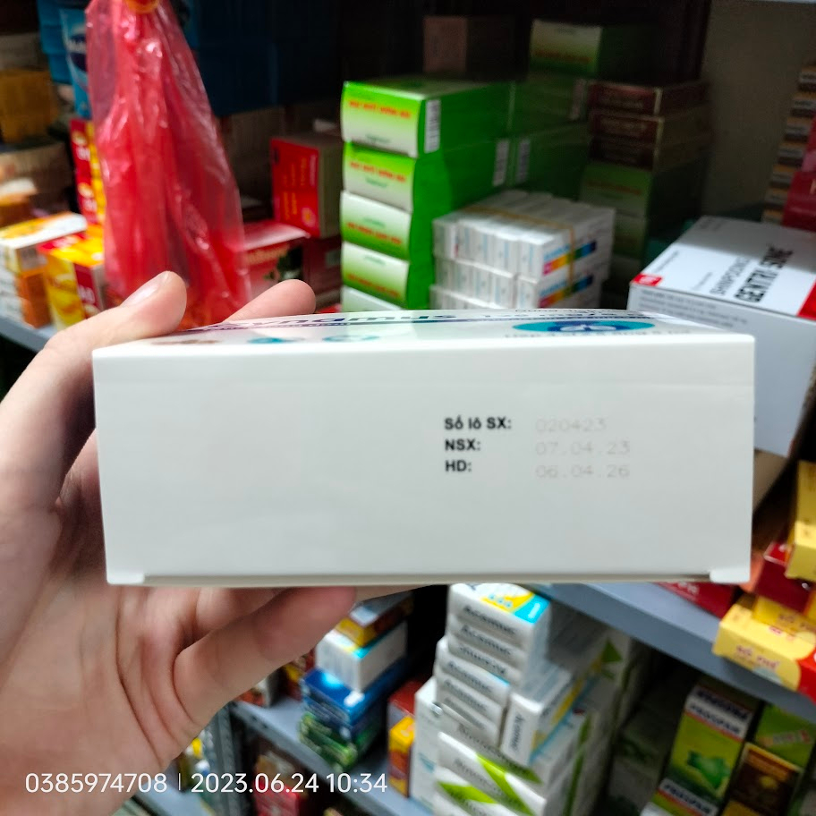 Siro long đờm Cynamus 125mg hộp 20 ống