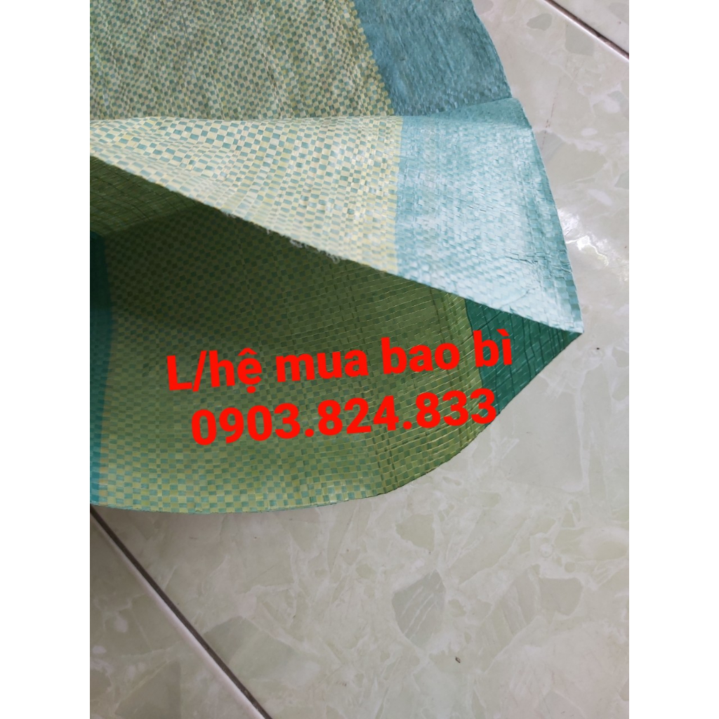 Combo 100 cái bao 10kg và 200 cái bao 5kg dùng đựng gạo từ thiện