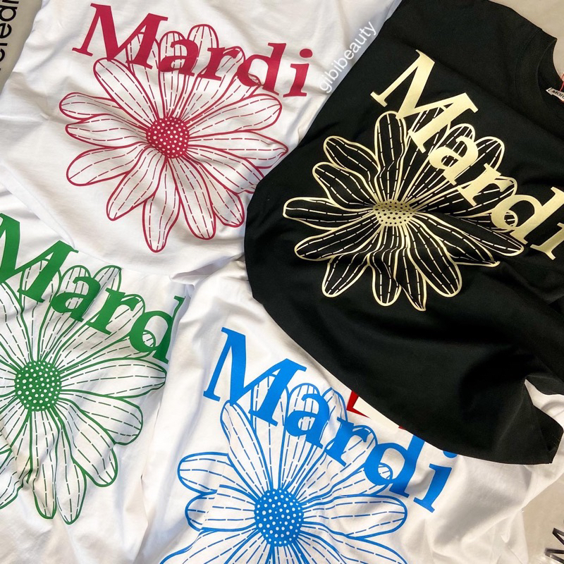 Áo thun MARDI MERCREDI Tshirt Flower