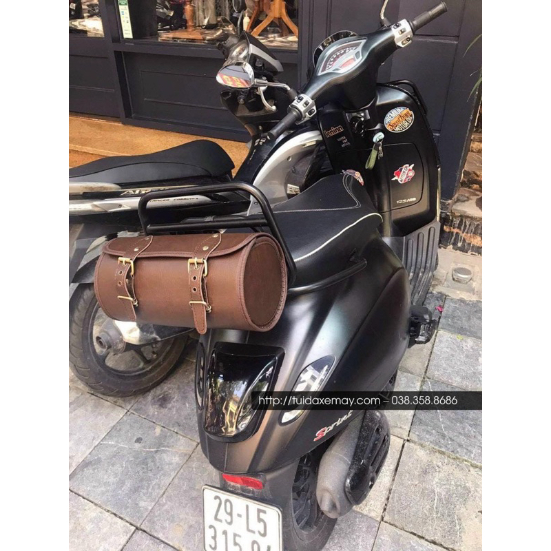 Túi tròn trống xe Vespa