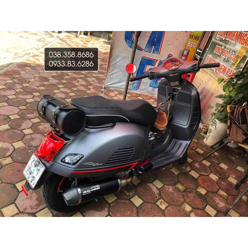 Túi tròn trống xe Vespa