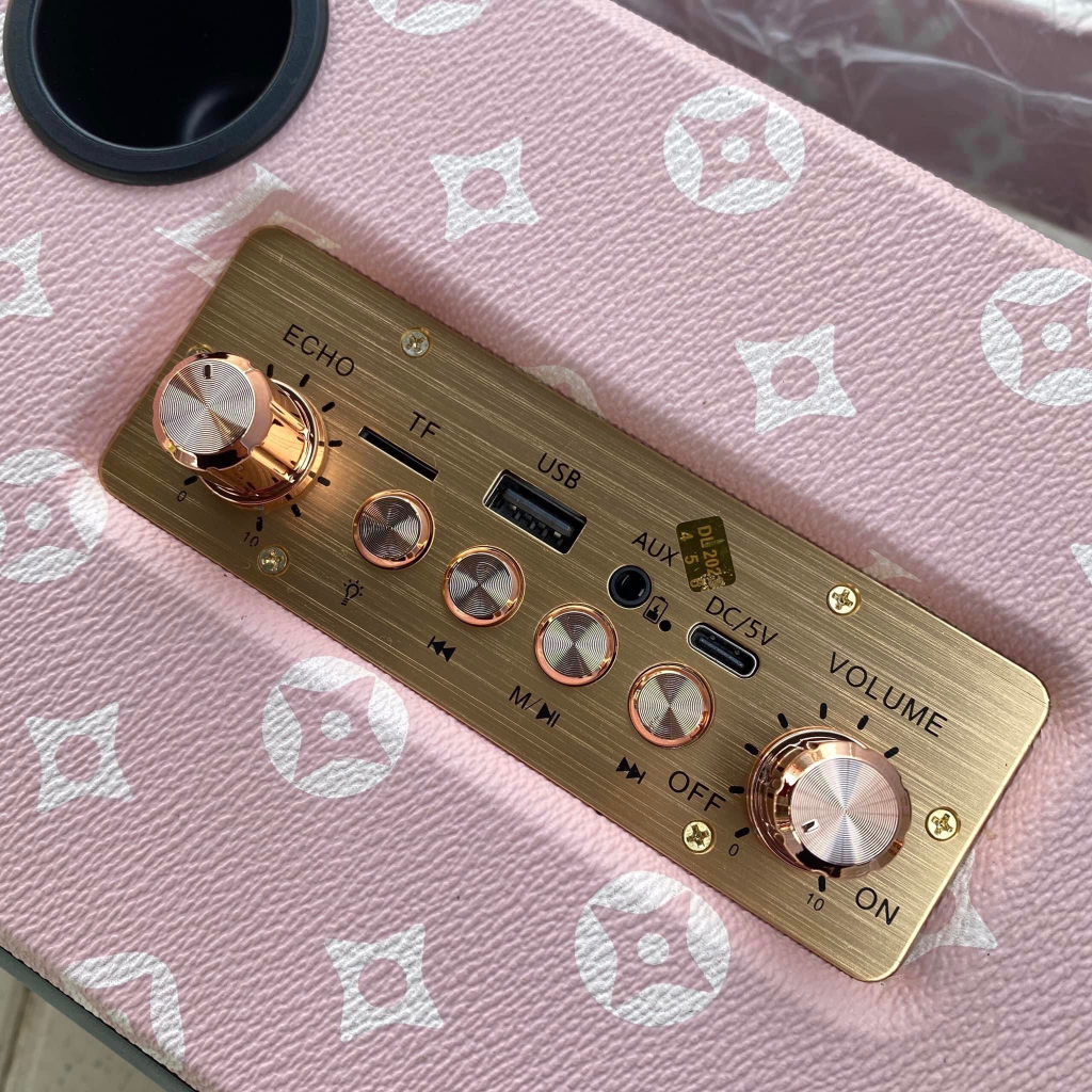 Loa Karaoke Bluetooth BOOMS BASS M3201+ Tặng kèm 2 Micro Không Dây Hát Karaoke, Thiết Kế Cực Đẹp. Bảo Hành 12 Tháng