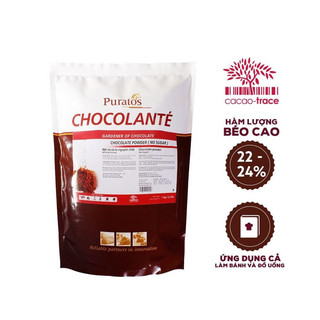 Bột socola nguyên chất puratos 1kg