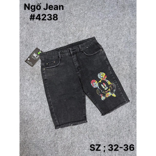 Quần jeans ngố nữ giãn bigsize 65-95kg