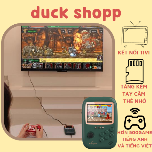 Máy chơi game G7 Pro - Giả lập GBA, GBC, MD, Neogeo, CPS 1-2 , FC....