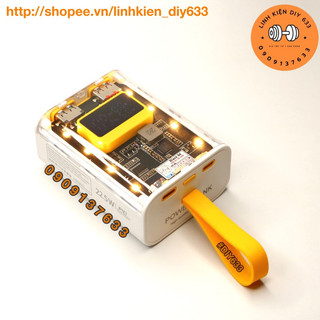 Box sạc dự phòng 3 cell 18650 (DIY633)