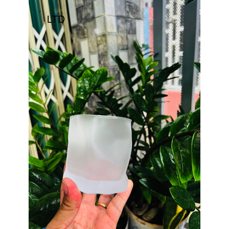 Ly thuỷ tinh origami phong cách, ~280ml thiết kế độc đáo