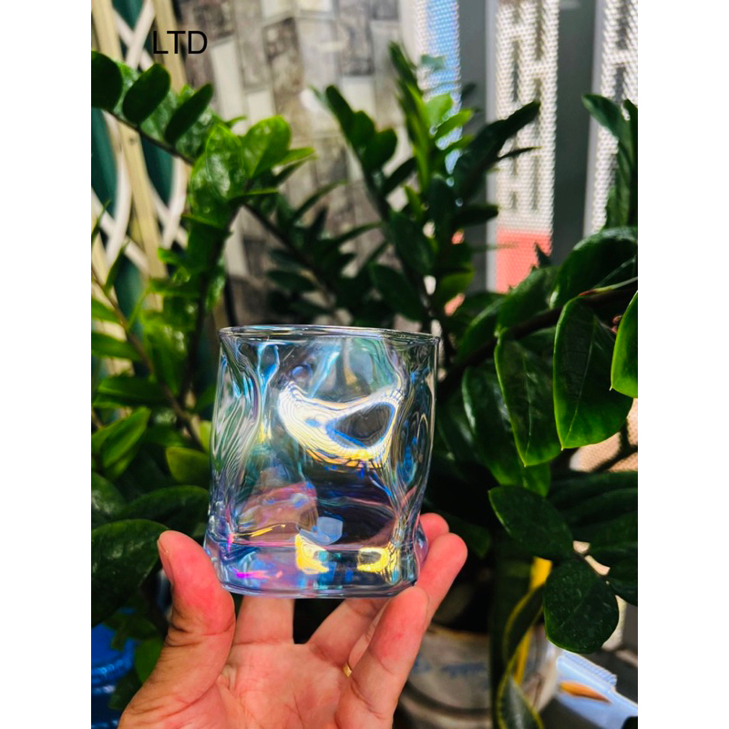 Ly thuỷ tinh origami phong cách, ~280ml thiết kế độc đáo