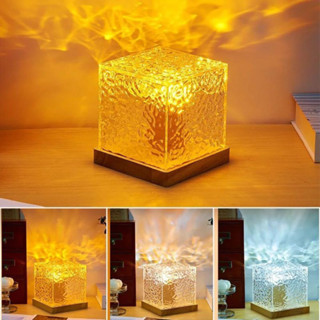 Đèn Ngủ Để Bàn Tokya Hình Ngọn Lửa 3D Trang Trí Phòng Ngủ