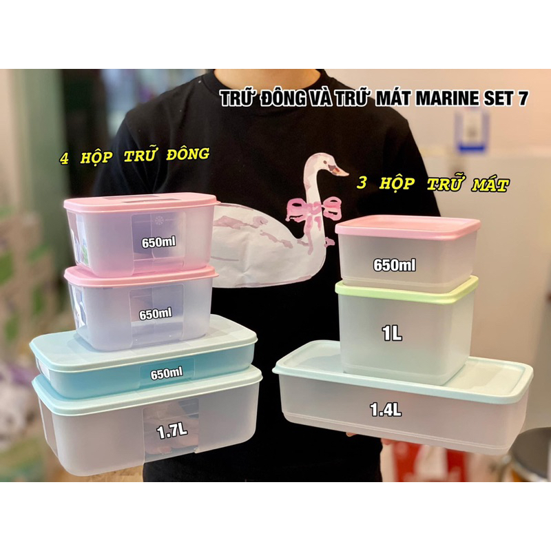 Bộ hộp bảo quản trữ mát và trữ đông Marine set 07