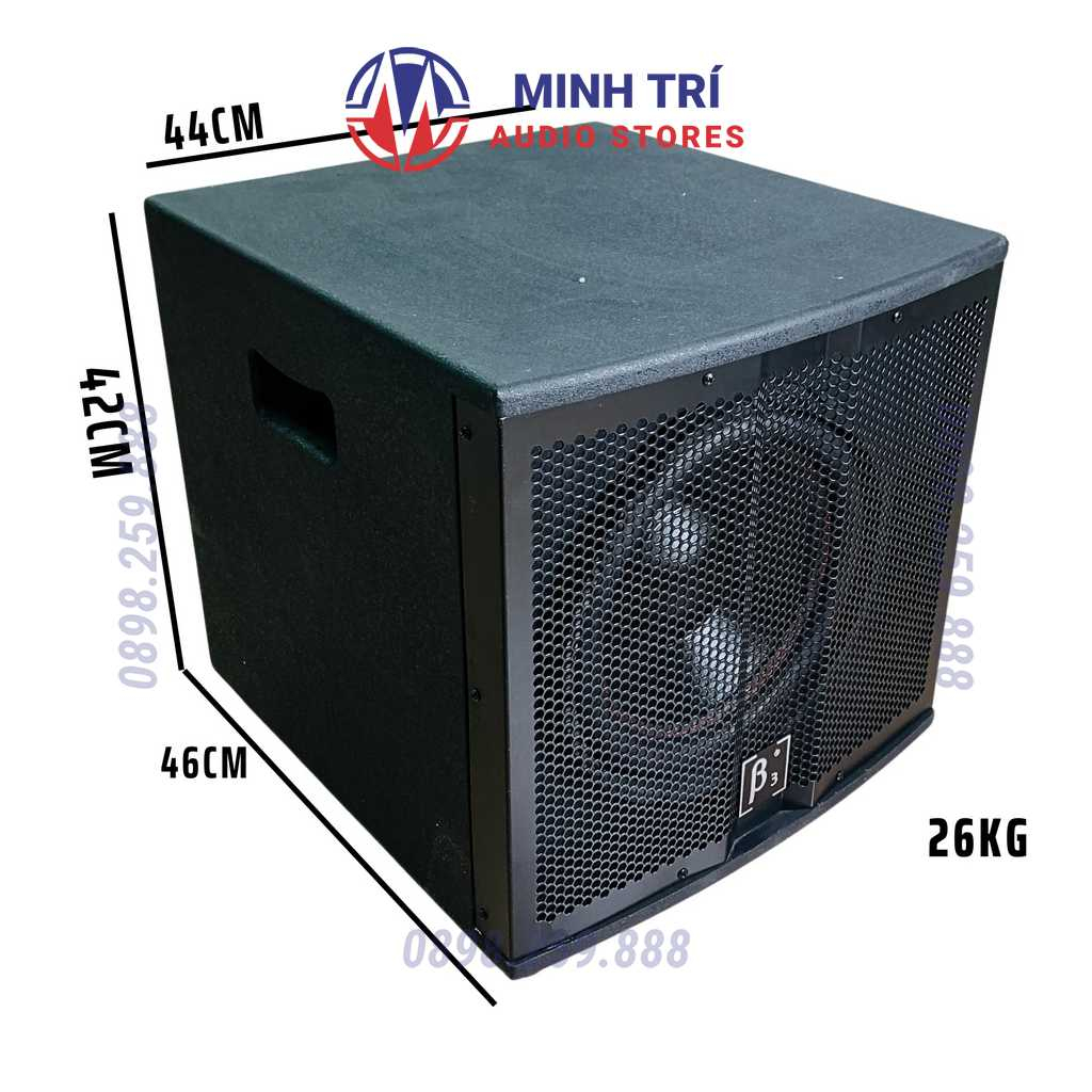 Loa Trầm Sub B3 Bass 30 BS717 270W Cao Cấp , Chuyên Karaoke Gia Đình - Minh Trí Audio