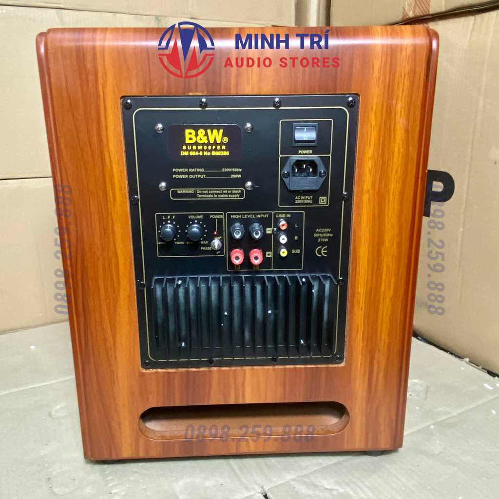 Loa Sub 30 Điện Siêu Trầm BW 604-8 270W Cao Cấp , Chuyên Karaoke Gia Đình - Minh Trí Audio
