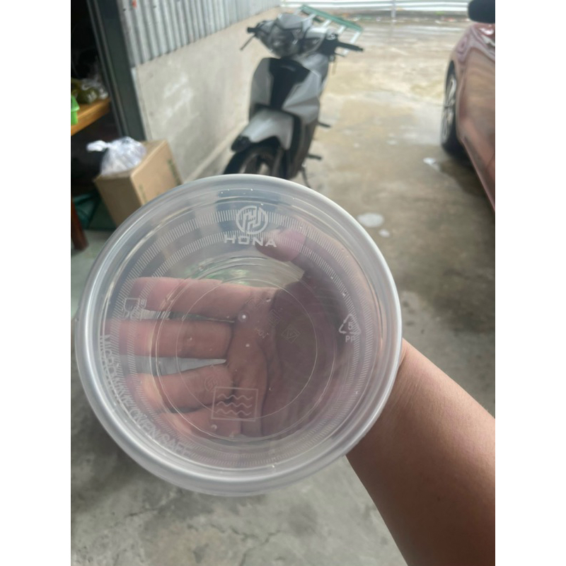 50 Hộp nhựa 500ml /300ml  tô nhựa , Thố nhựa chè/ Thố xôi chè / Thố làm chè đầy tháng 300-500ml