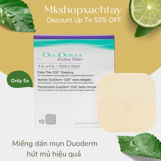 Miếng dán mụn Duoderm extra thin,miếng dán hút mủ chăm sóc da mụn