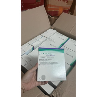 Miếng dán mụn Duoderm extra thin,miếng dán hút mủ chăm sóc da mụn (combo 1 miếng và 5kim)