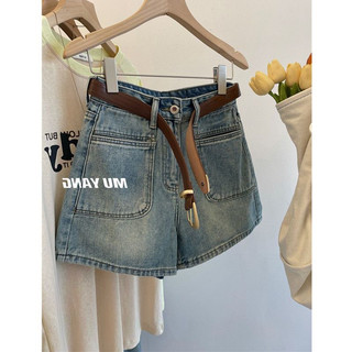 Quần sooc jean lưng cao 3 màu quảng châu - ảnh thật ở cuối