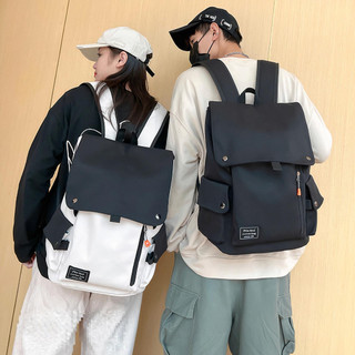 Balo thời trang, Balo nắp gập, balo nhiều ngăn, Balo Ulzzang Hàn Quốc nam nữ chống nước, balo đi học, đi chơi , đi du lị
