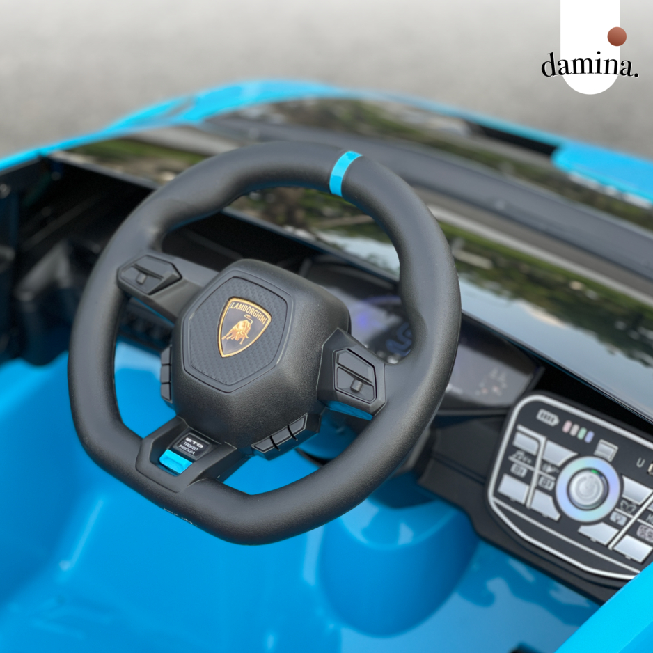 Xe ô tô điện trẻ em 2 chỗ Drift Lamborghini SMT555 | Tải trọng 40KG | Bản quyền chính hãng | Drif | Damina