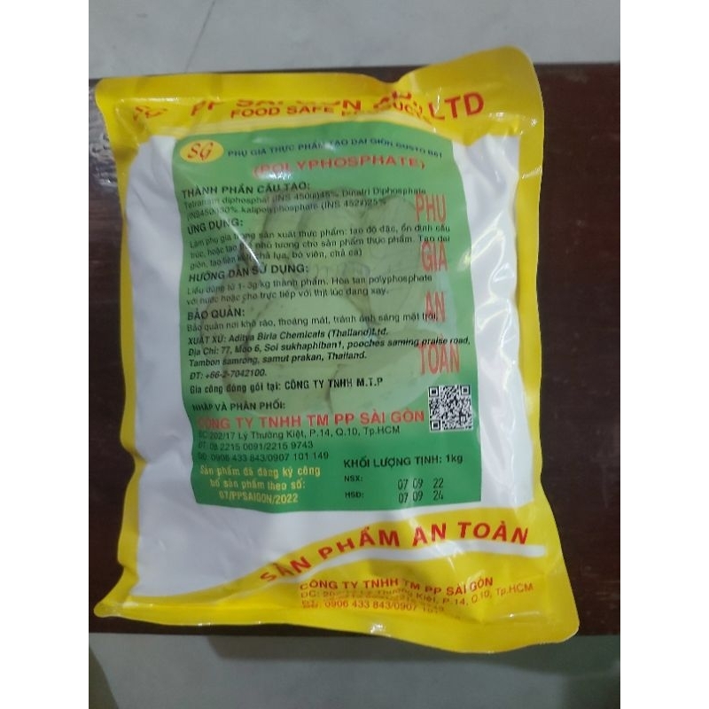 Bột dai giòn Thái Lan - Phụ gia giò chả 1kg