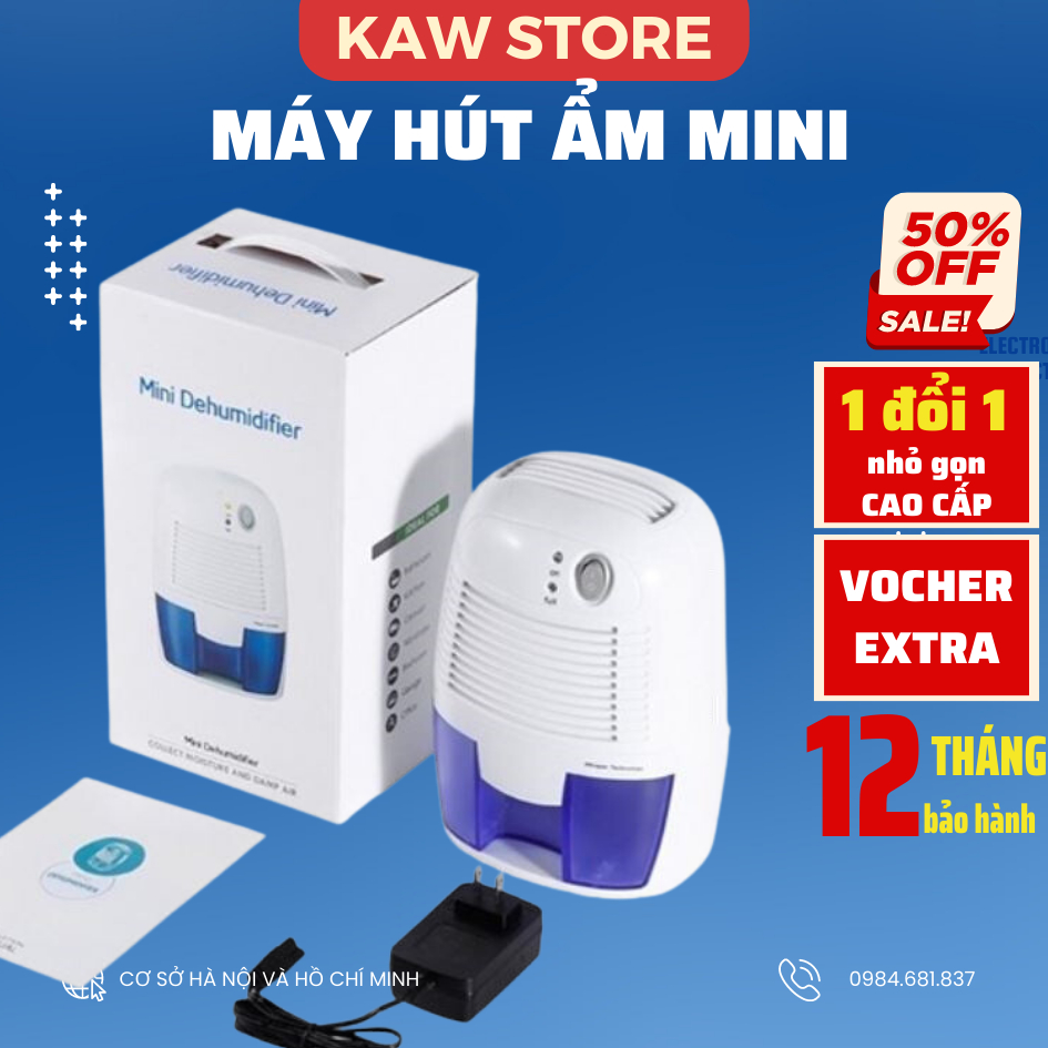 Máy Hút Ẩm Mini KAW Dehumidifier - BẢO HÀNH CHÍNH HÃNG | BigBuy360 - bigbuy360.vn