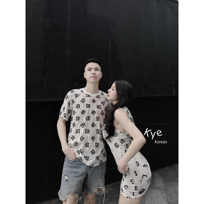 Set đôi áo - váy body mũ cho các cặp tình yêu 0623